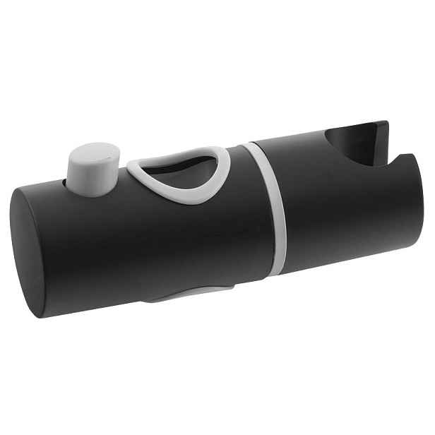 Sapho Držák pro sprchovou tyč 25mm, ABS/černá mat