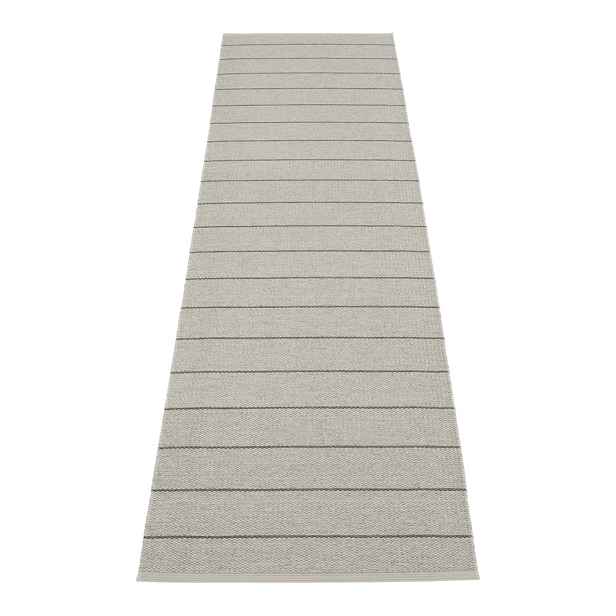 Šedý vnitřní a venkovní běhoun 70x270 cm Carl Warm Grey – Pappelina