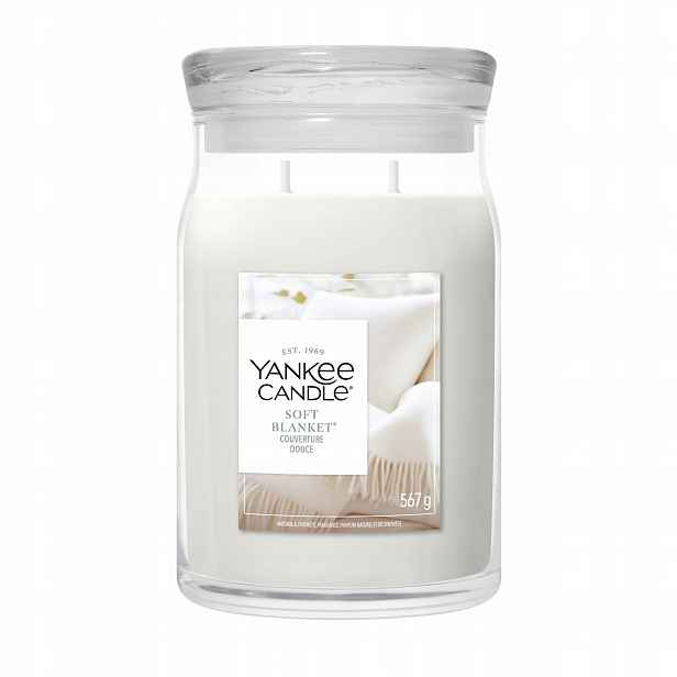Velká vonná svíčka Yankee Candle Soft Blanket
