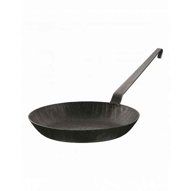 Rösle železná pánev kovaná, hluboká, 28 cm