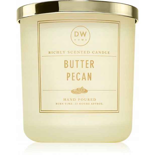 Dw Home Vonná svíčka Butter Pecan (Pekanový ořech s máslem) podzimní sójová svíčka