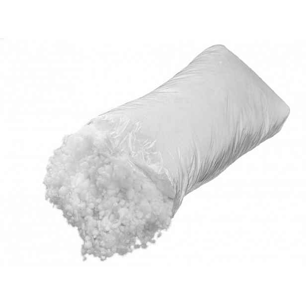Náplň do polštářů - kuličky z dutého vlákna 500g