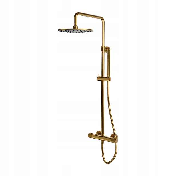 Termostatická sprchová baterie Contour kartáčované zlato /glb/ (CT8044