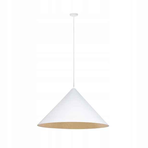 Závěsný Vesuvio Bílý minerální kompozit 3 zdroje E27 140 Cm Sigma Lighting