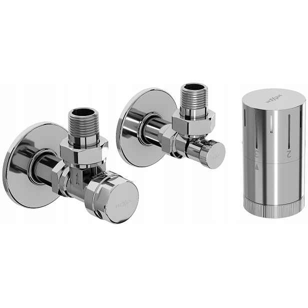 Mexen G05 Termostatický Rohový Set S Krytkou R Chrom