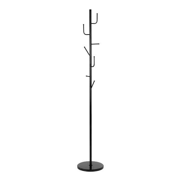 Černý kovový věšák ø 29x170 cm Twiggy – White Label