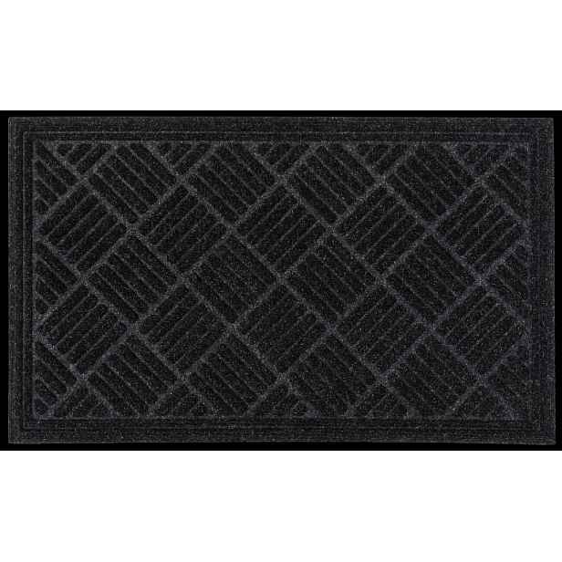 Multy home Rohožka CONTOURS 45 x 75 cm, antracit, vzor parkety MHEU5000010, 1 ks 5705.00.30