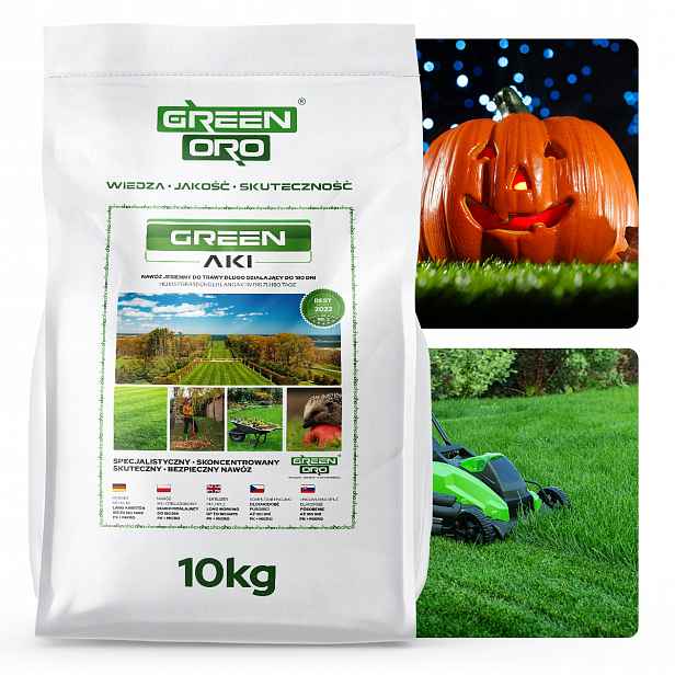 Podzimní hnojivo na Trávy 10 kg Green Aki okrasná Tráva