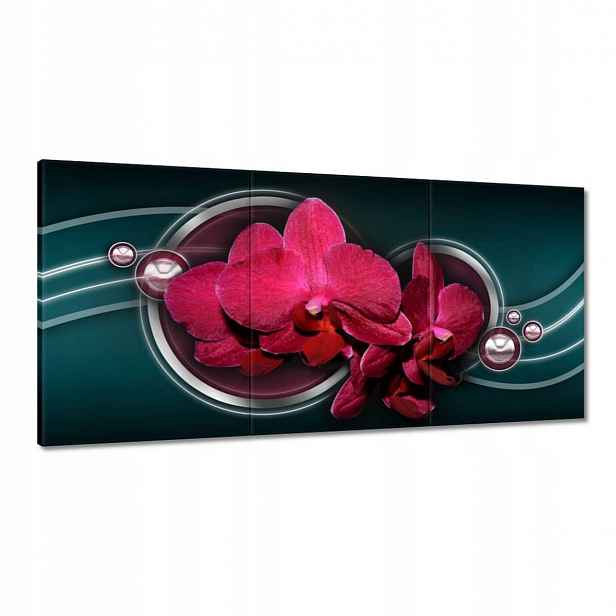 Obrazy 180x90 Fialový orchidej