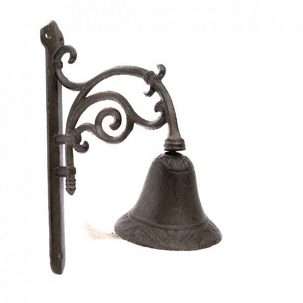 Litinový zvonek Paz, 25,5 x 20,5 x 10 cm