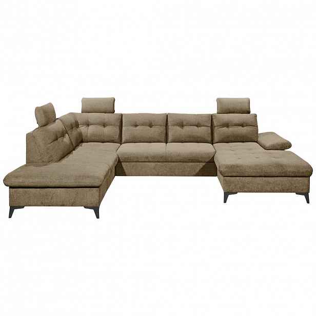 MID.YOU SEDACÍ SOUPRAVA, textil, pískové barvy