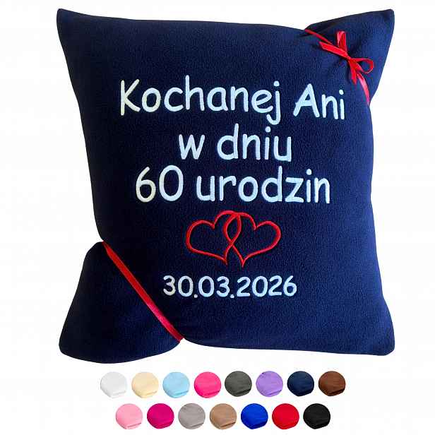 Dárek k 60. Narozeninám pro ženu, sestru, přítelkyni let, Polštář