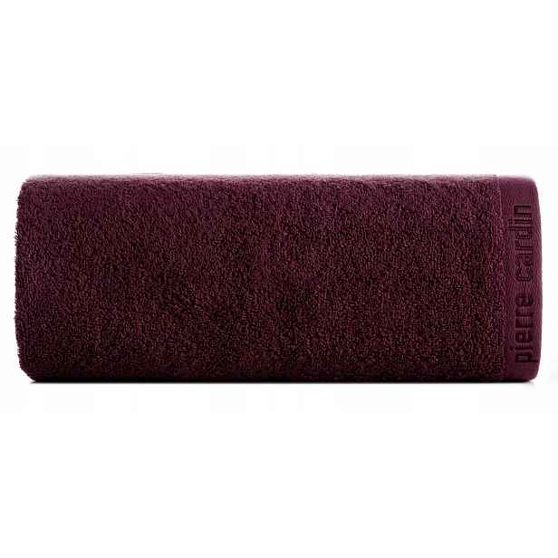 Ručník Pierre Cardin 70x140 Evi burgundský Premium bavlna 430 g