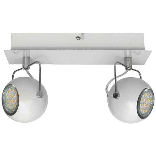 Stropní lampa Tony strip 2X3W led GU10 bílá
