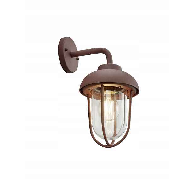 Trio Duero venkovní nástěnné svítidlo měděné E27 IP44 40W