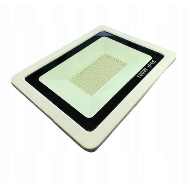 Led zářič 100W Slim White neutrální 10000lm