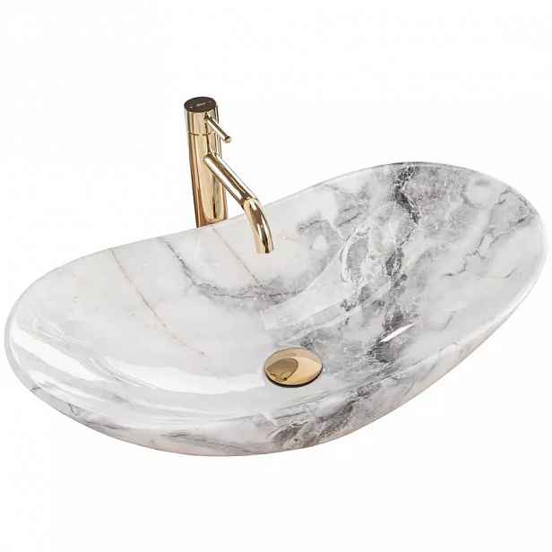 Umyvadlo na desku Royal Granit Shiny