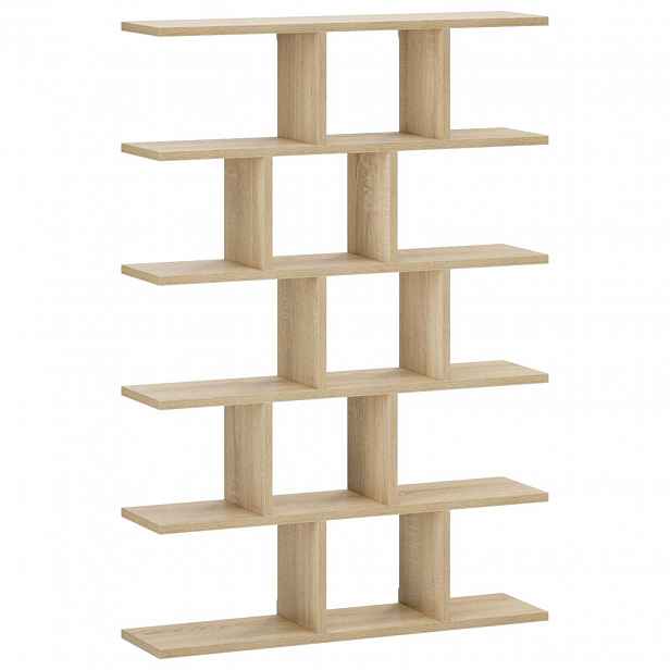 vidaXL Nástěnná polička Dub sonoma 70 x 17 x 101 cm Kompozitní dřevo