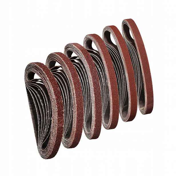 120 Brusných Pásů, 10 X 330 MM, Brusných Pásů O Zrnitosti 60