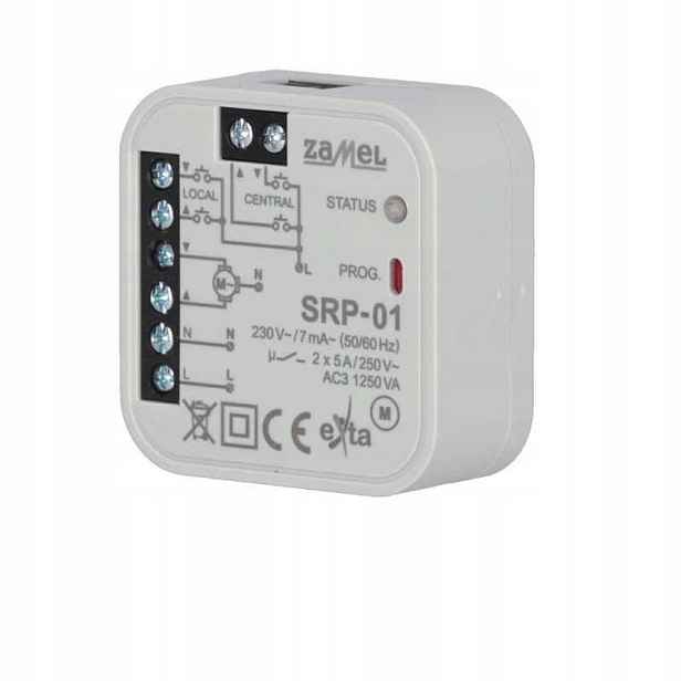 Drátový ovladač rolet Typ: SRP-01 EXT10000126-WPL