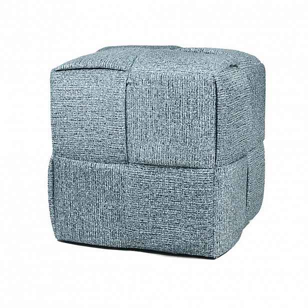 Mondex TABURET, textil, šedá