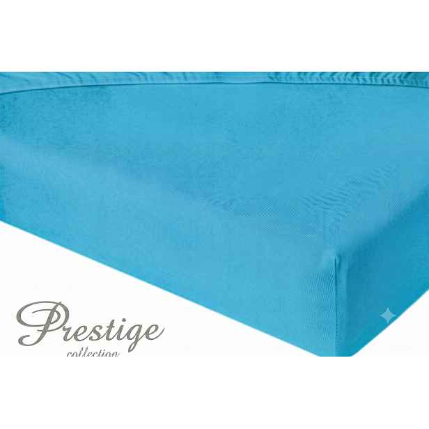 Prostěradlo Jersey s gumičkou 180x200 Tyrkysové Prestige Collection 160 g/m2
