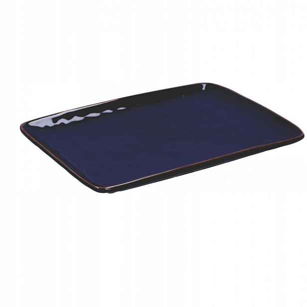 Obdélníková miska 36x26.5 cm Concerto Blu Cobalto Rose&Tulipani