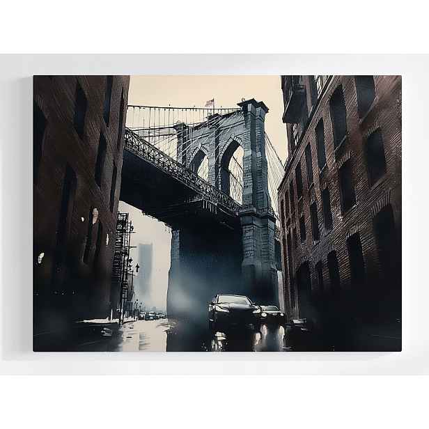 Plakát Město New York Most Brooklyn 100x75