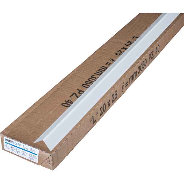 Profil obvodový DEKSOFFIT L 20×25 mm 3,05 m