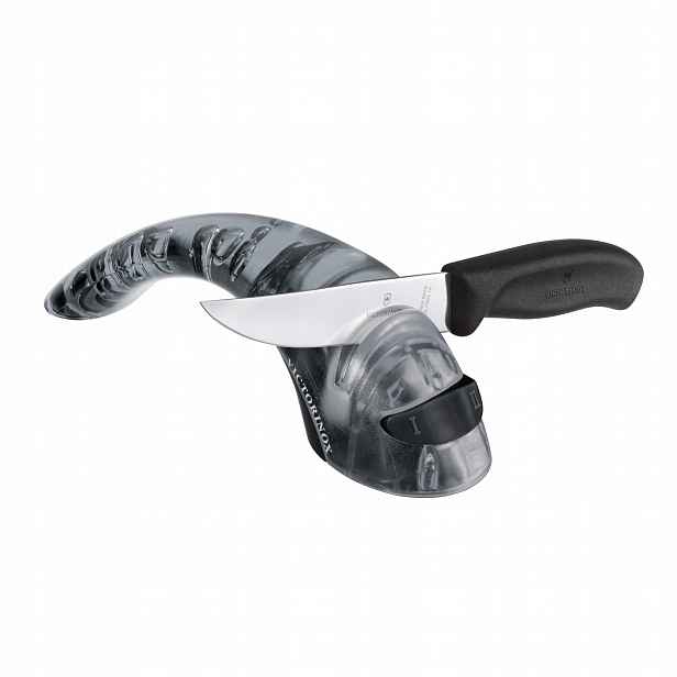 Keramická ostřička Victorinox, dvoustupňová, černá, pro nože