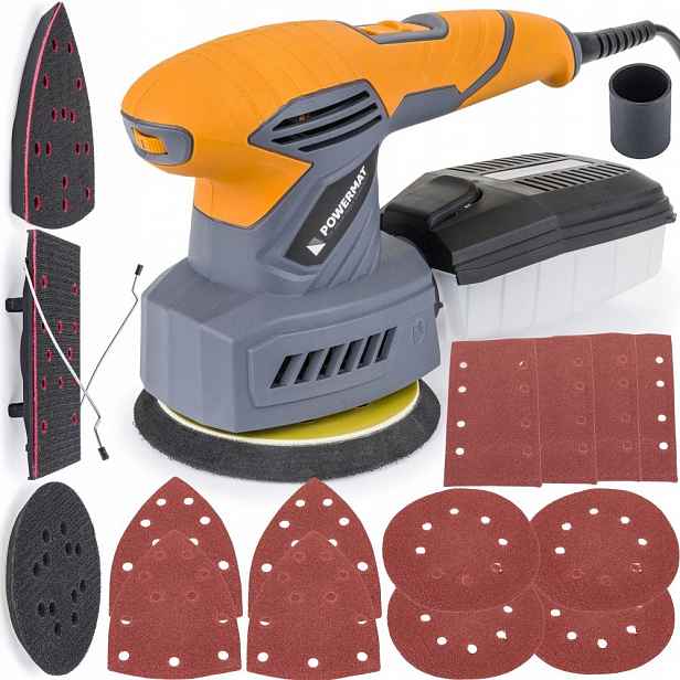 Excentrická Oscilační Bruska 125 MM 1200W 3V1