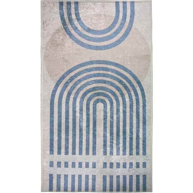 Modrý/šedý koberec 140x80 cm - Vitaus