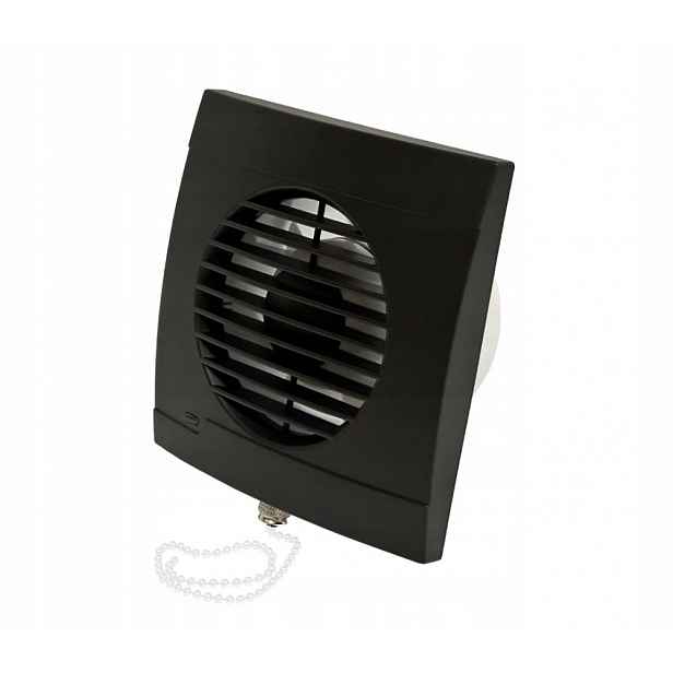 Nástěnný ventilátor Tažný Vypínač Kuličková Ložiska Elplast Aero RK100P