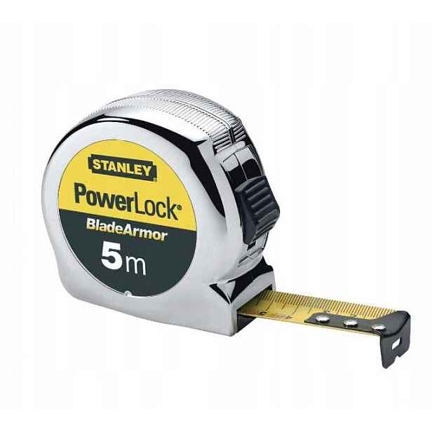 Stanley Svinovací Metr 5 m x 25 mm Ocel Micropowerlock S0-33-514