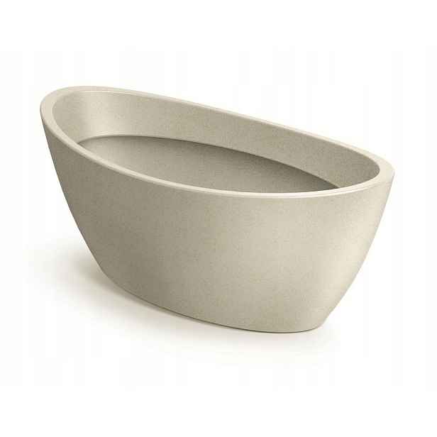 Květináč Aria Oval Pískový