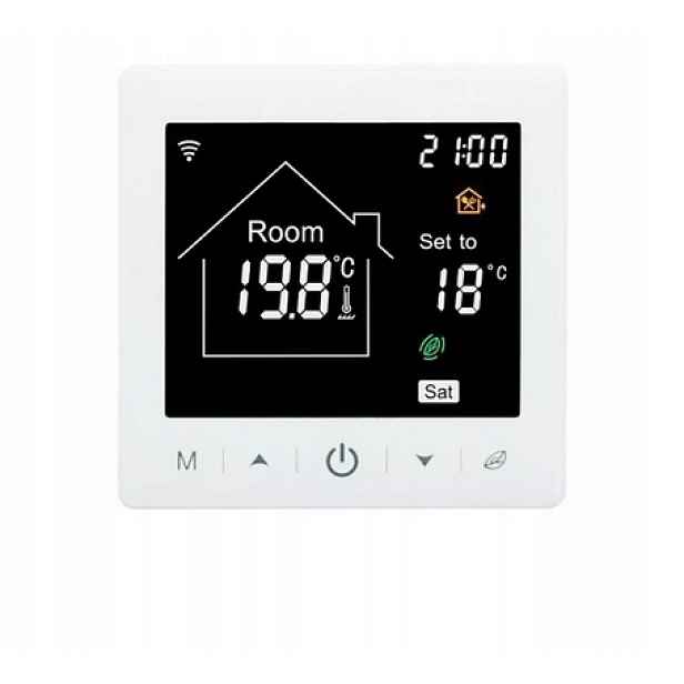 Pokojový termostat digitální LCD regulátor 16A Wifi