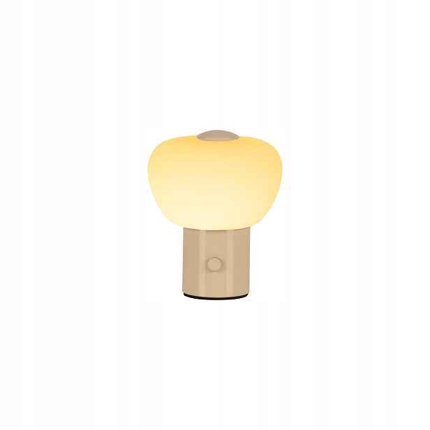 Lucide Gustav stolní Led lampa 0,8W krémová bezdrátová Usb-c
