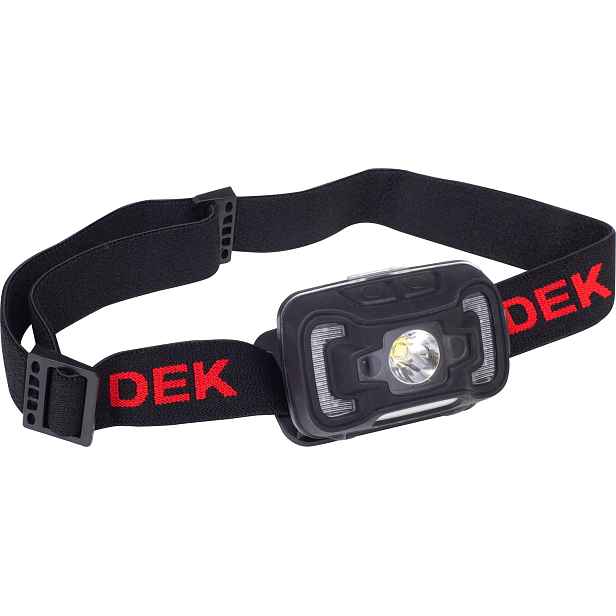 Svítilna LED čelová se senzorem DEK AKU