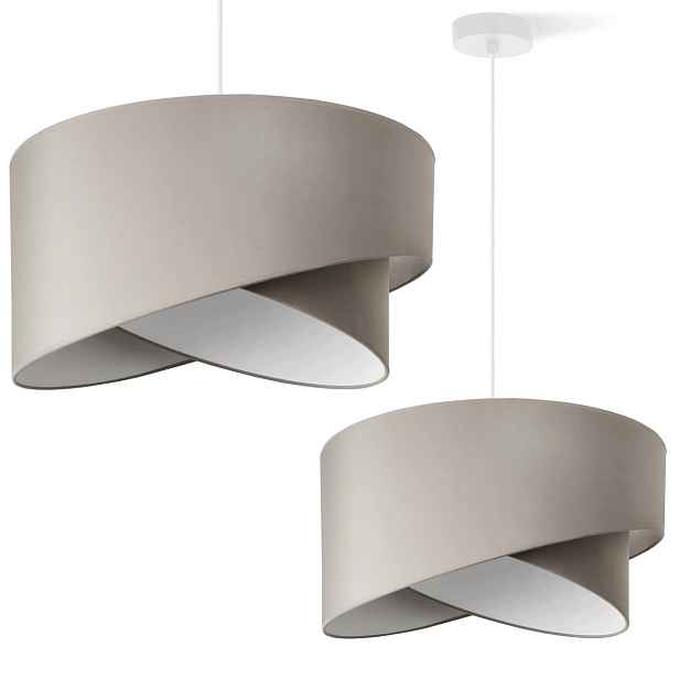Závěsná Stropní Lustrová Lampa S Kašmírovým Stínidlem, Béžová Barva Do Ložnice