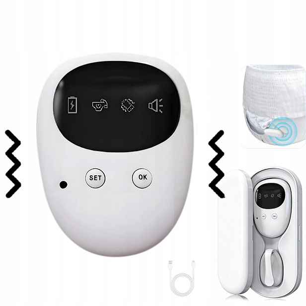 Alarm Probuzení Noční Namáčení Bezdrátový Senzor Pro Děti