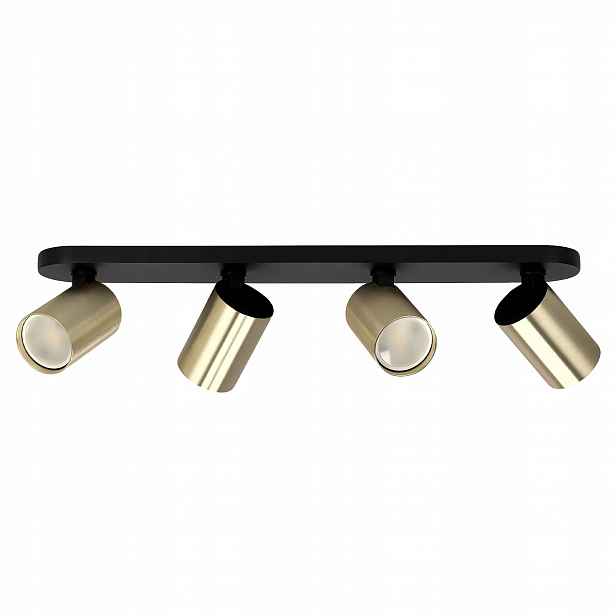 Edo Nástěnné svítidlo Kinkiet Spot Malga 4 Elegant pro Led žárovky GU10, Černo-Zł