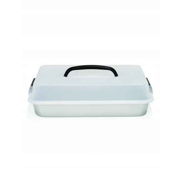 Patisse Forma na dort s víkem 35x24cm Silver-top