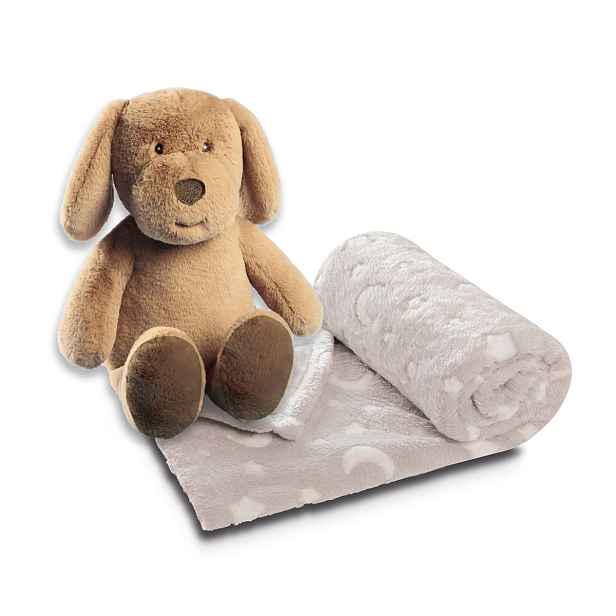 Villeroy & Boch Dětská deka s plyšovým pejskem Maxem, 75 x 100 cm 822390