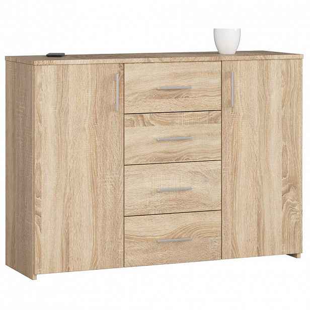 RAUMHIRSCH FURNITURE KOMODA dub Sonoma 80/110/35