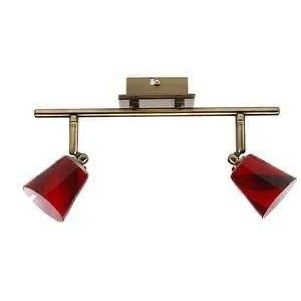 Stropní lampa Murano 2X40W G9 patina
