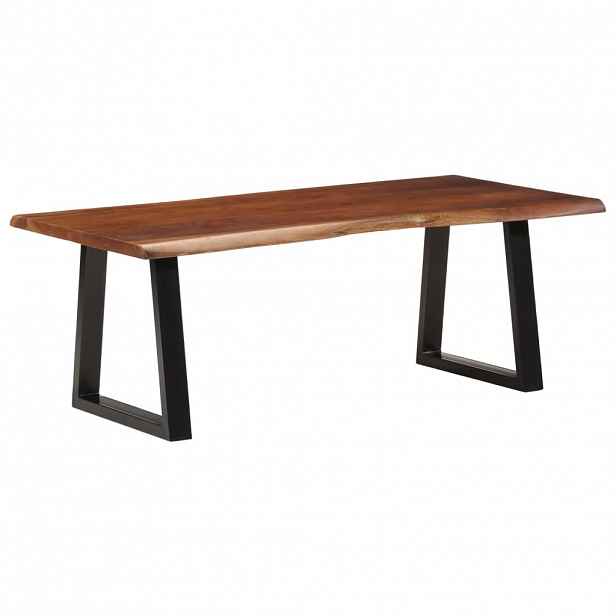 vidaXL Konferenční stolek medově hnědý 110 x 55 x 40 cm masivní akácie