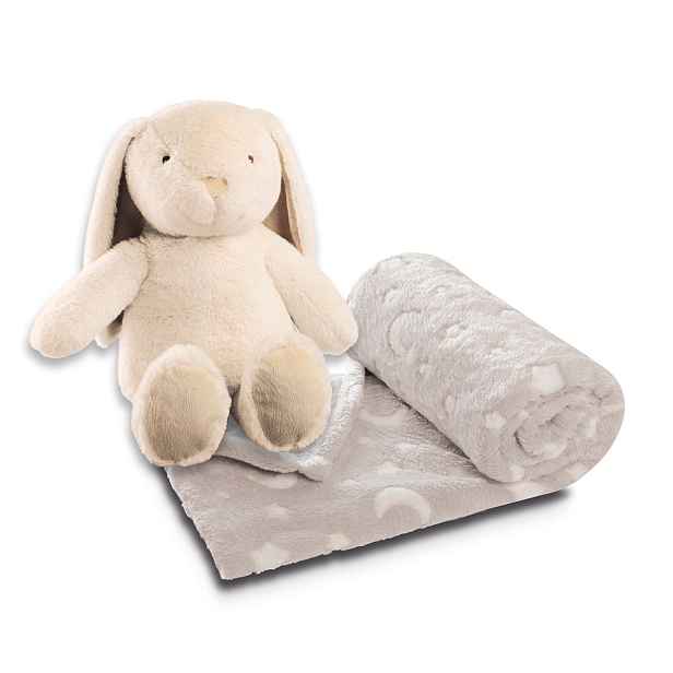 Villeroy & Boch Dětská deka s plyšovým králíčkem Nelly, 75 x 100 cm 822420