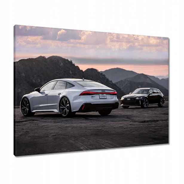 Obrazy 80x60 Bílé Audi RS7 Auto