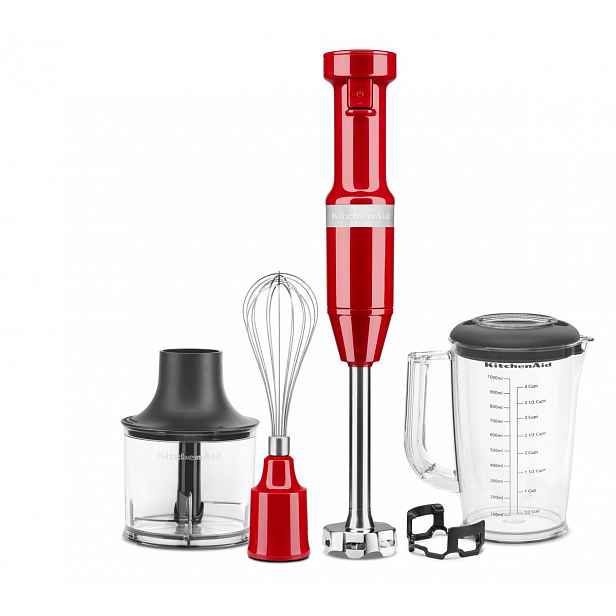 Tyčový mixér KitchenAid Artisan 5KHBV83, královská červená