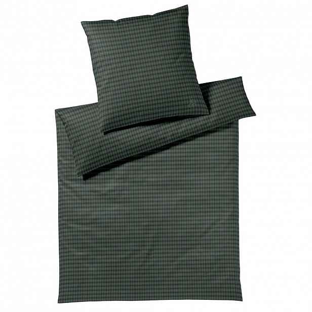 Joop! POVLEČENÍ, flanel, tmavě zelená, 140/200 cm